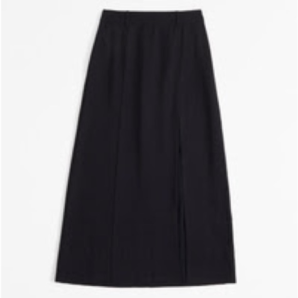 Abercrombie Tailored Maxi Skirt with Slit